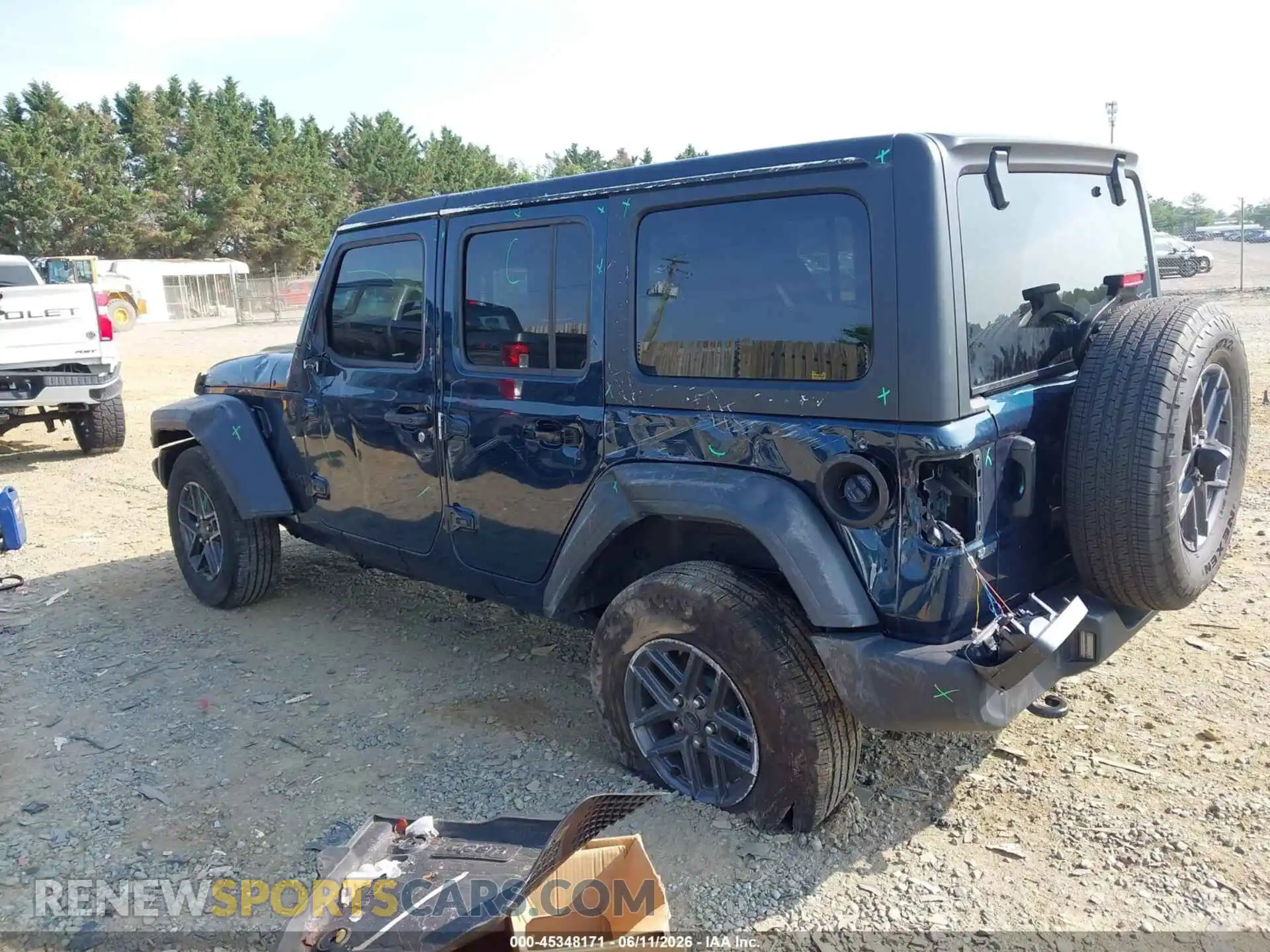 3 Photograph of a damaged car 1C4PJXDN6SW540558 JEEP WRANGLER 2025