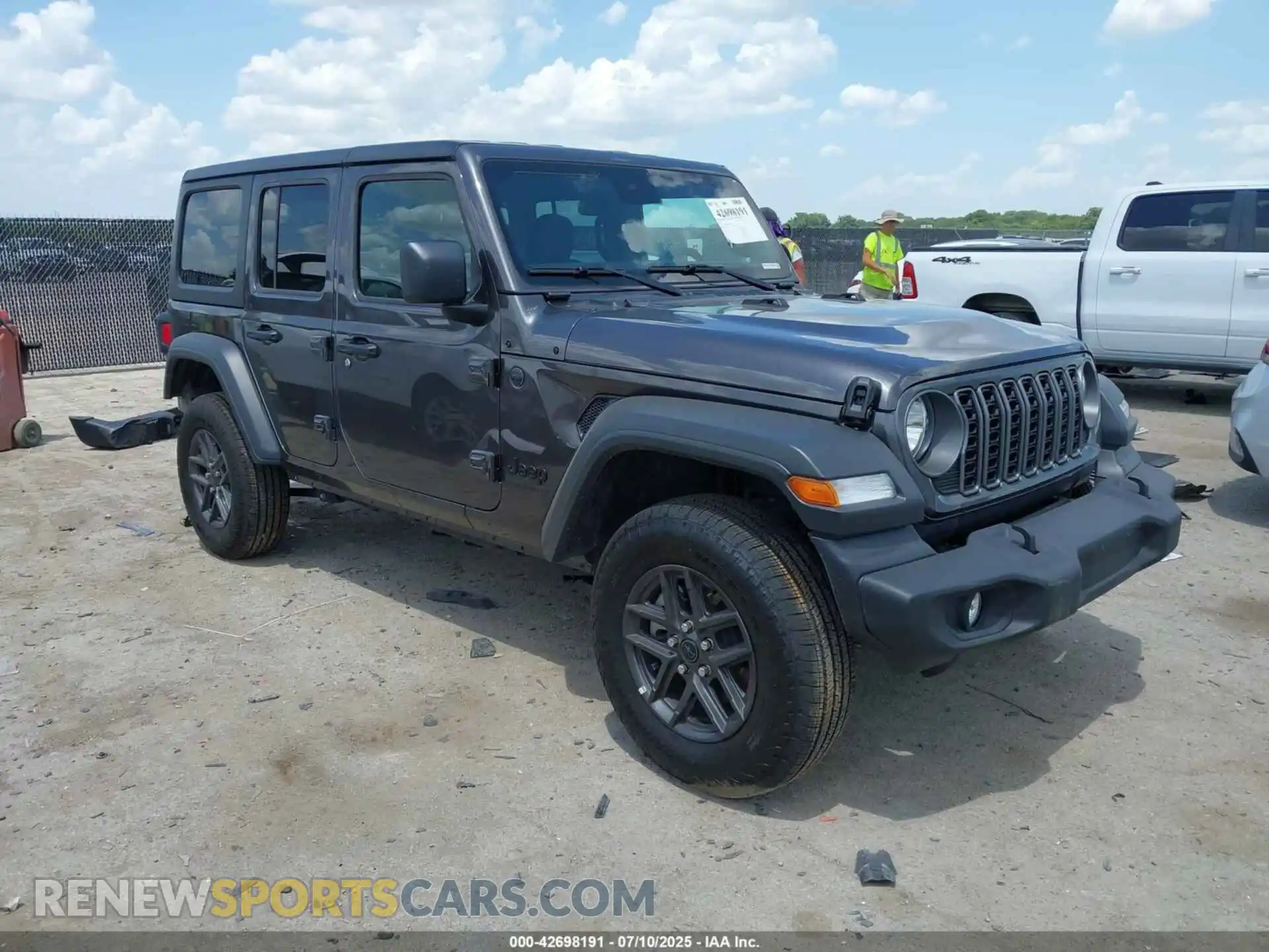 1 Photograph of a damaged car 1C4PJXDN6SW544626 JEEP WRANGLER 2025
