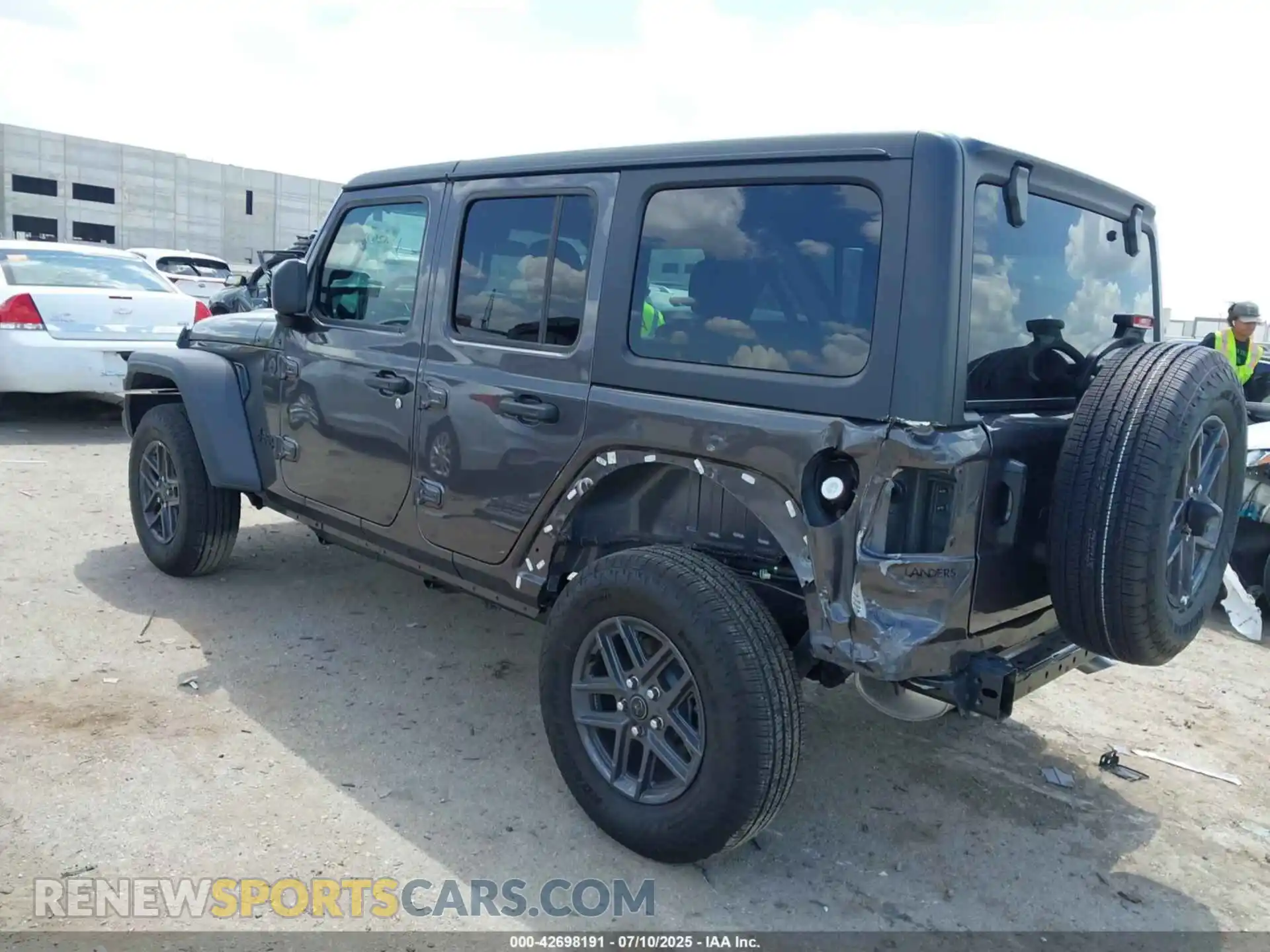 3 Photograph of a damaged car 1C4PJXDN6SW544626 JEEP WRANGLER 2025