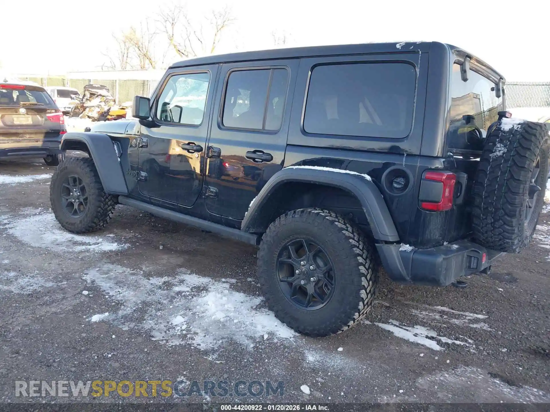 3 fotografías del automóvil dañado 1C4PJXDN6SW565511 JEEP WRANGLER 2025