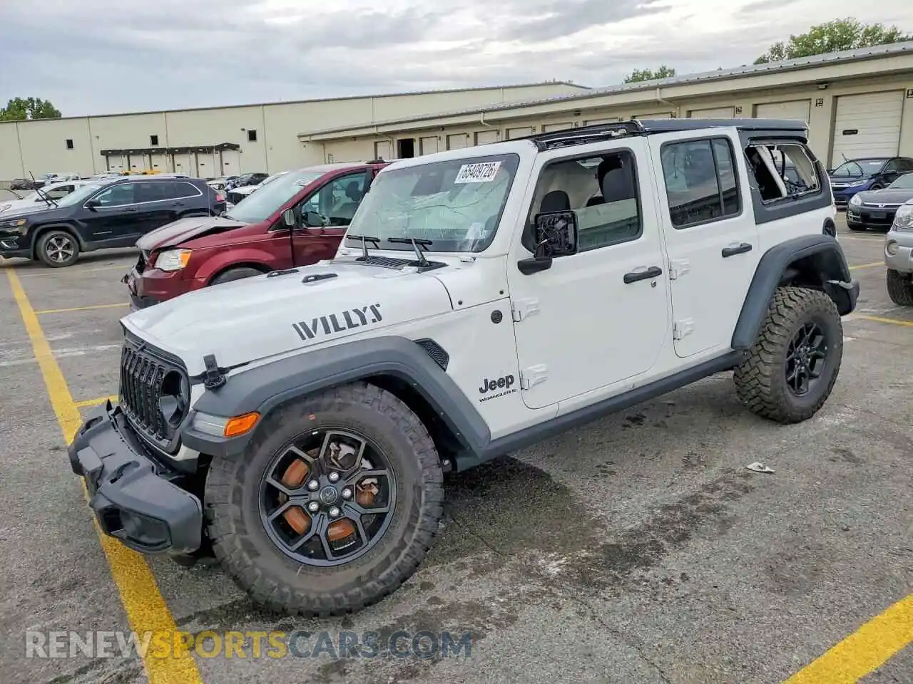 1 Photograph of a damaged car 1C4PJXDN6SW573771 JEEP WRANGLER 2025