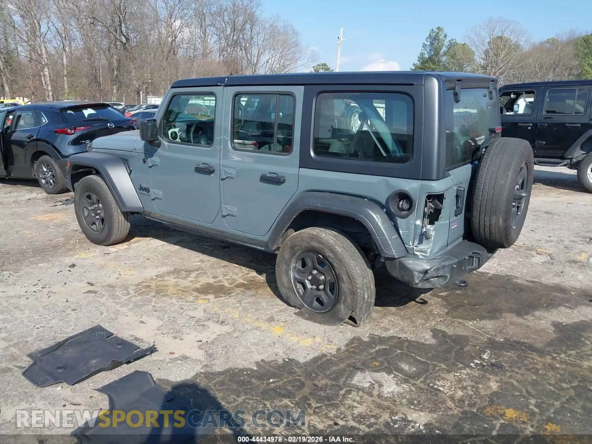 3 Фотография поврежденного автомобиля 1C4PJXDN6SW577075 JEEP WRANGLER 2025