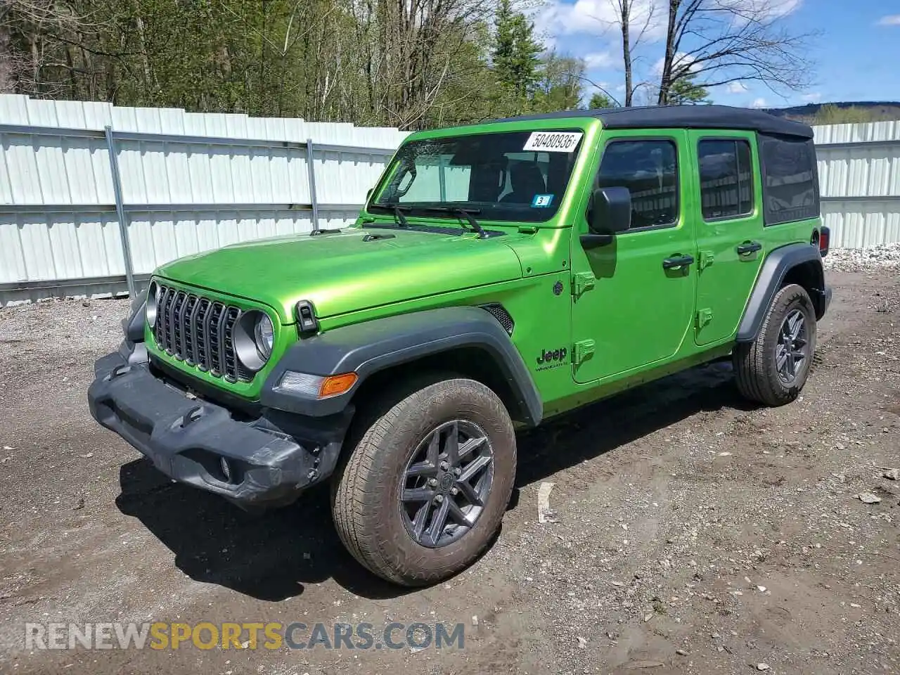 1 Photograph of a damaged car 1C4PJXDN6SW581210 JEEP WRANGLER 2025