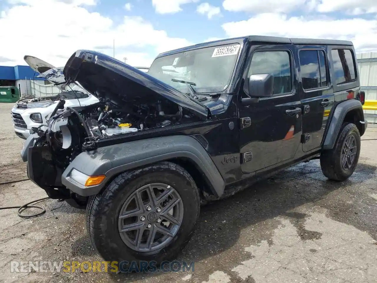 1 Photograph of a damaged car 1C4PJXDN6SW598914 JEEP WRANGLER 2025