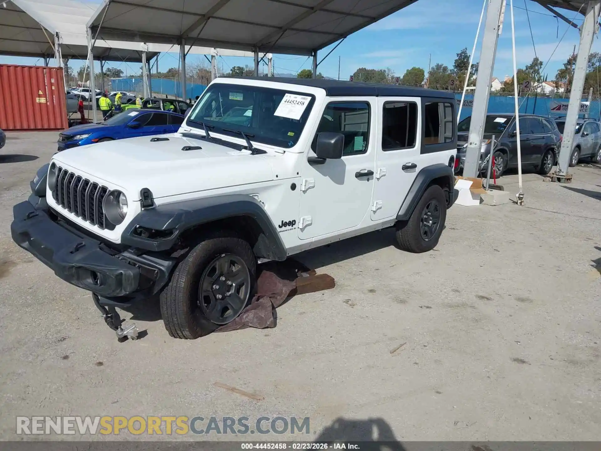 2 Photograph of a damaged car 1C4PJXDN6SW615453 JEEP WRANGLER 2025