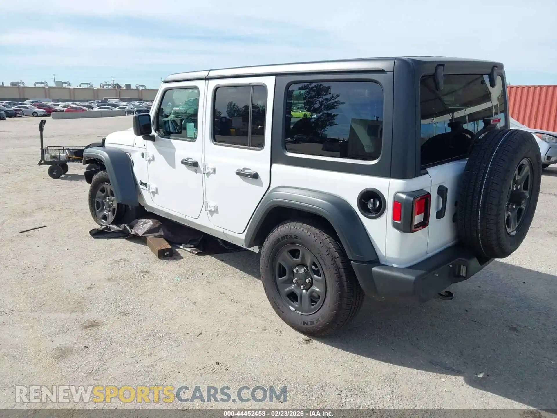 3 Photograph of a damaged car 1C4PJXDN6SW615453 JEEP WRANGLER 2025