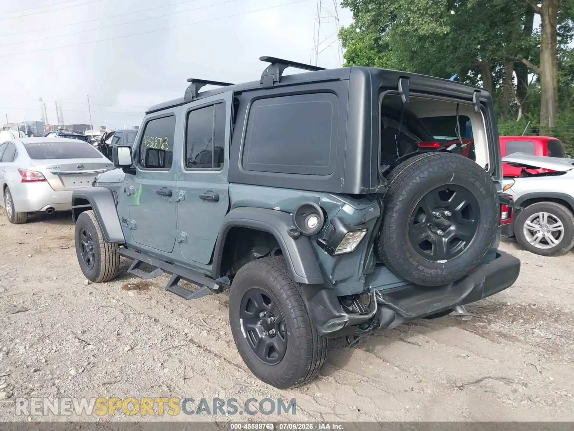 3 Фотография поврежденного автомобиля 1C4PJXDN6SW647996 JEEP WRANGLER 2025