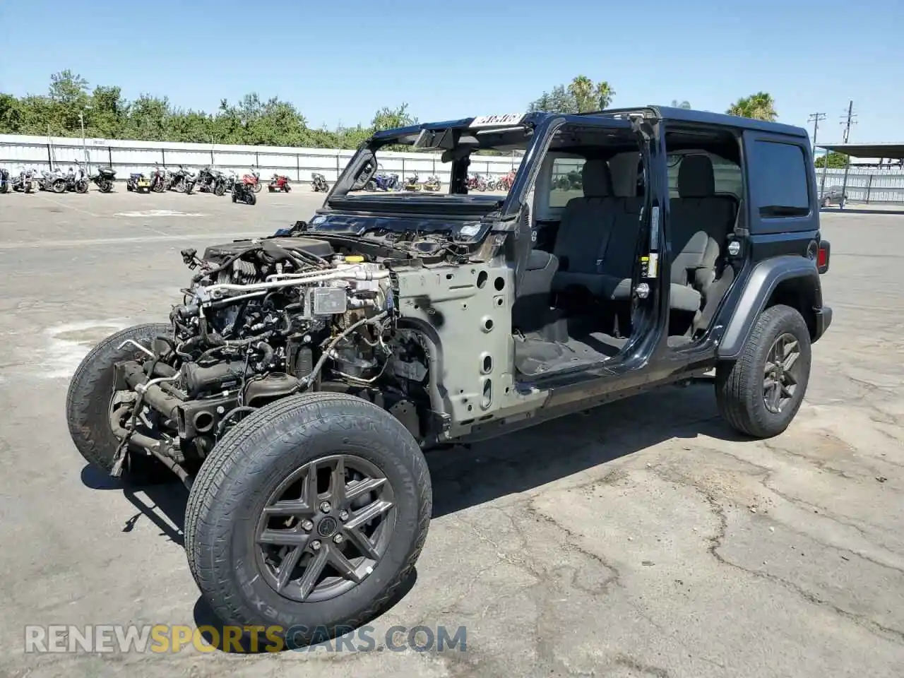1 Photograph of a damaged car 1C4PJXDN7SW501171 JEEP WRANGLER 2025