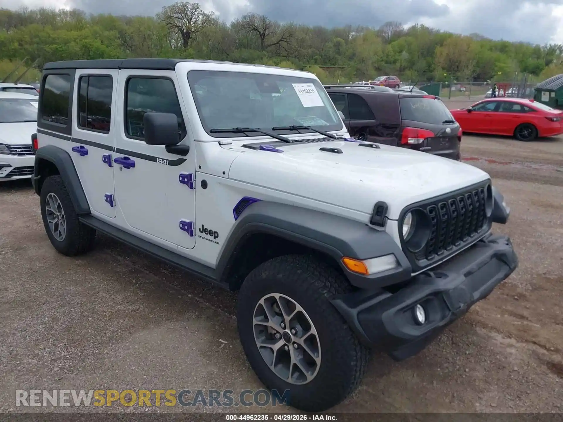 1 fotografías del automóvil dañado 1C4PJXDN7SW509805 JEEP WRANGLER 2025