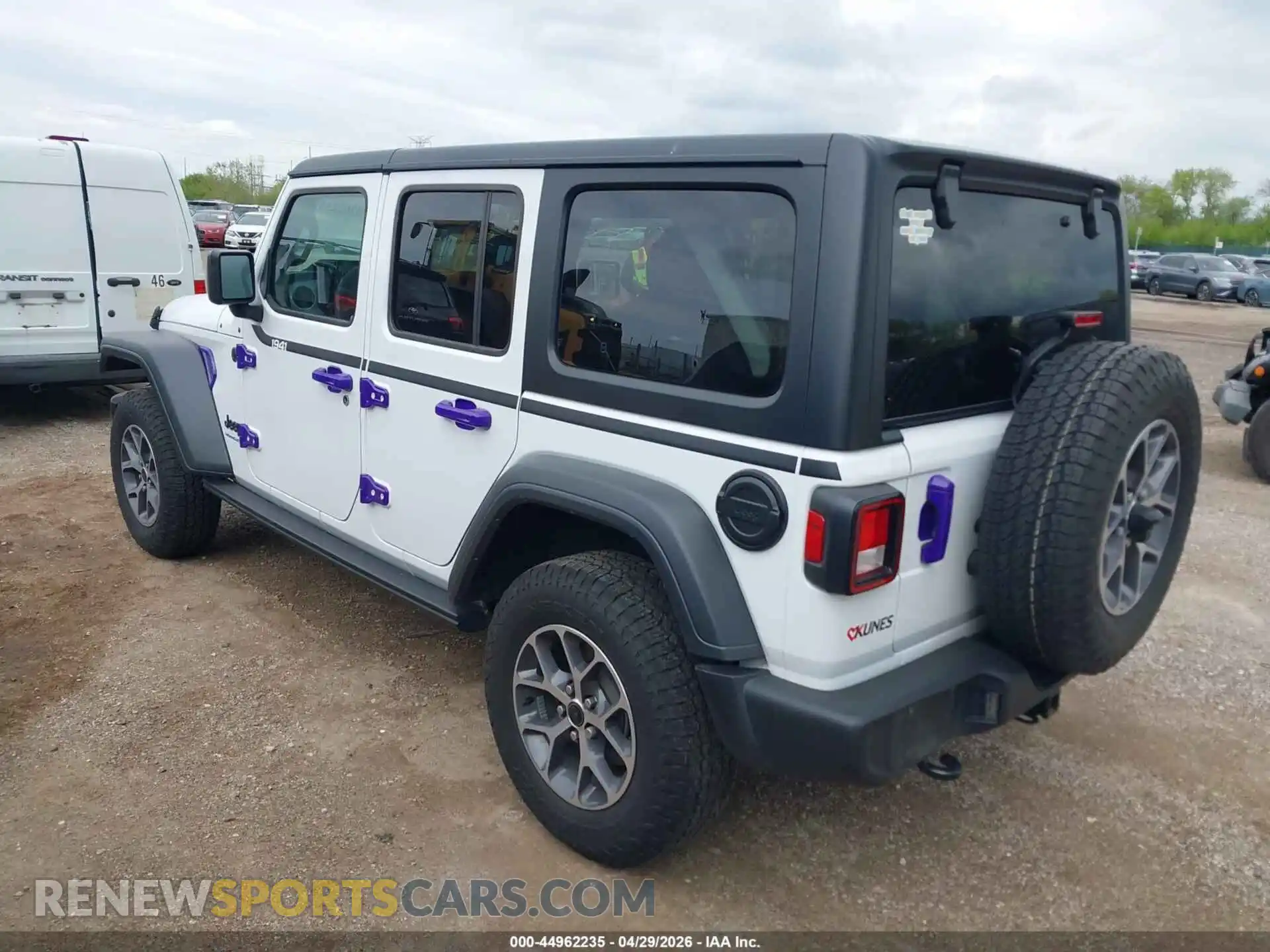 3 fotografías del automóvil dañado 1C4PJXDN7SW509805 JEEP WRANGLER 2025