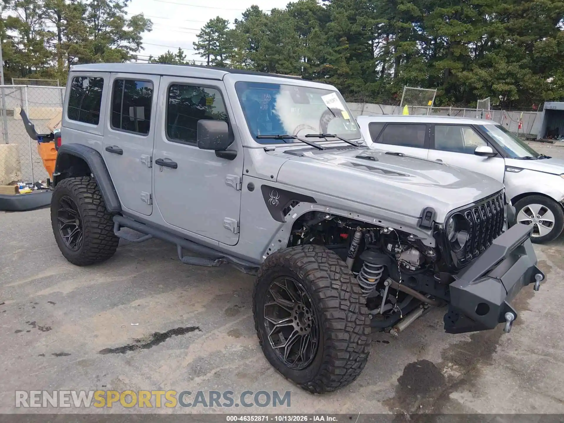 1 Photograph of a damaged car 1C4PJXDN7SW511215 JEEP WRANGLER 2025