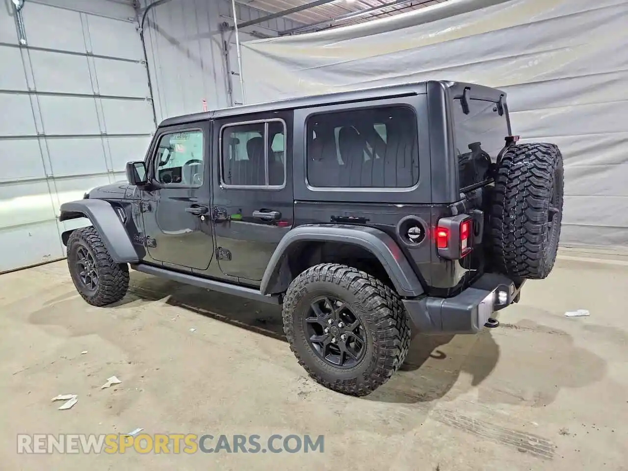 2 Photograph of a damaged car 1C4PJXDN7SW554680 JEEP WRANGLER 2025