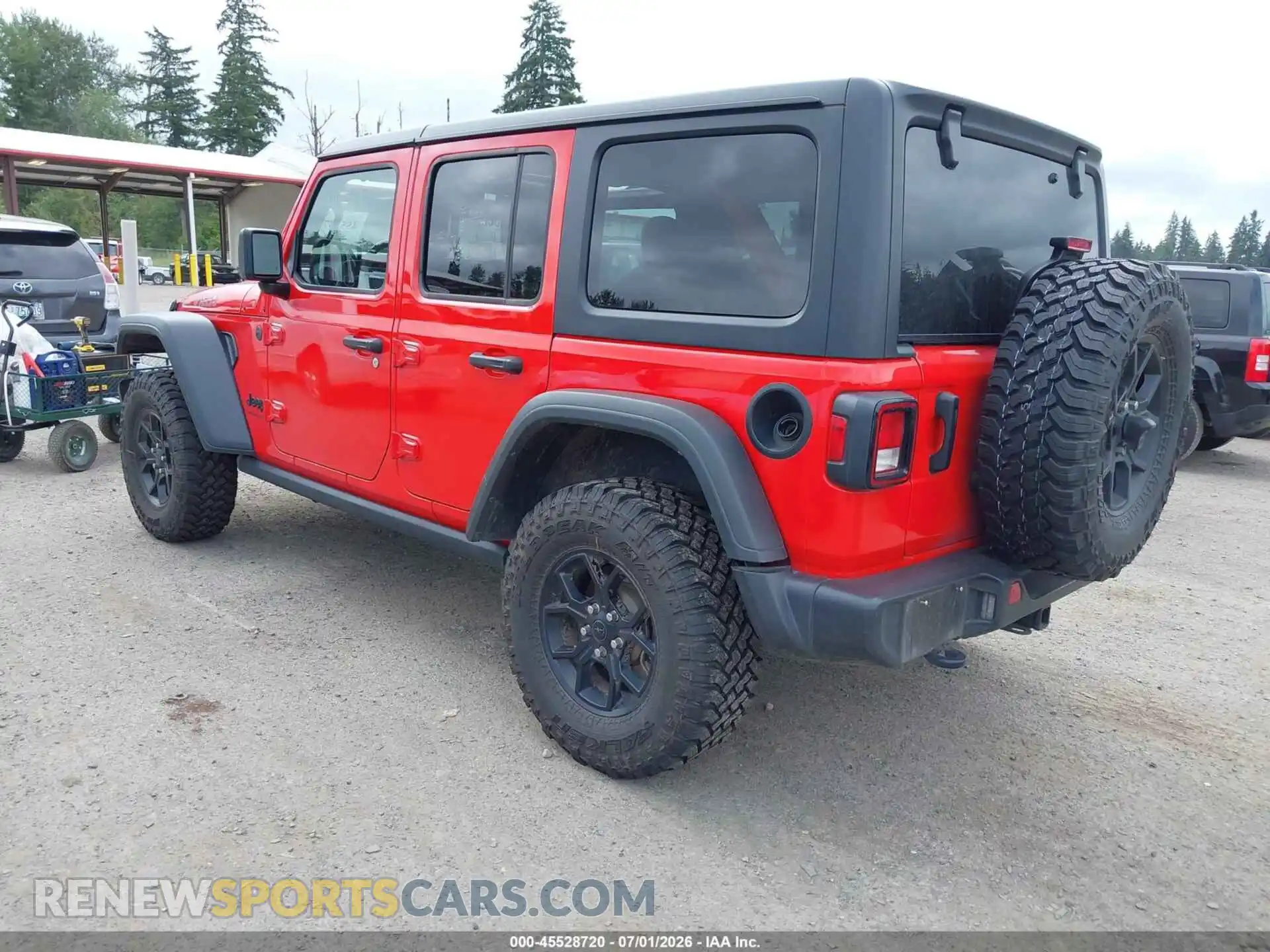 3 Photograph of a damaged car 1C4PJXDN7SW555621 JEEP WRANGLER 2025