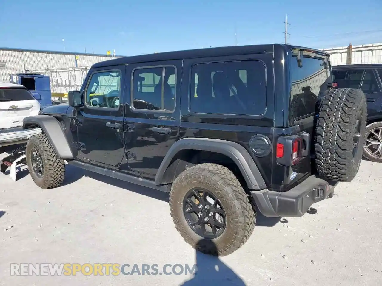 2 Photograph of a damaged car 1C4PJXDN7SW620323 JEEP WRANGLER 2025