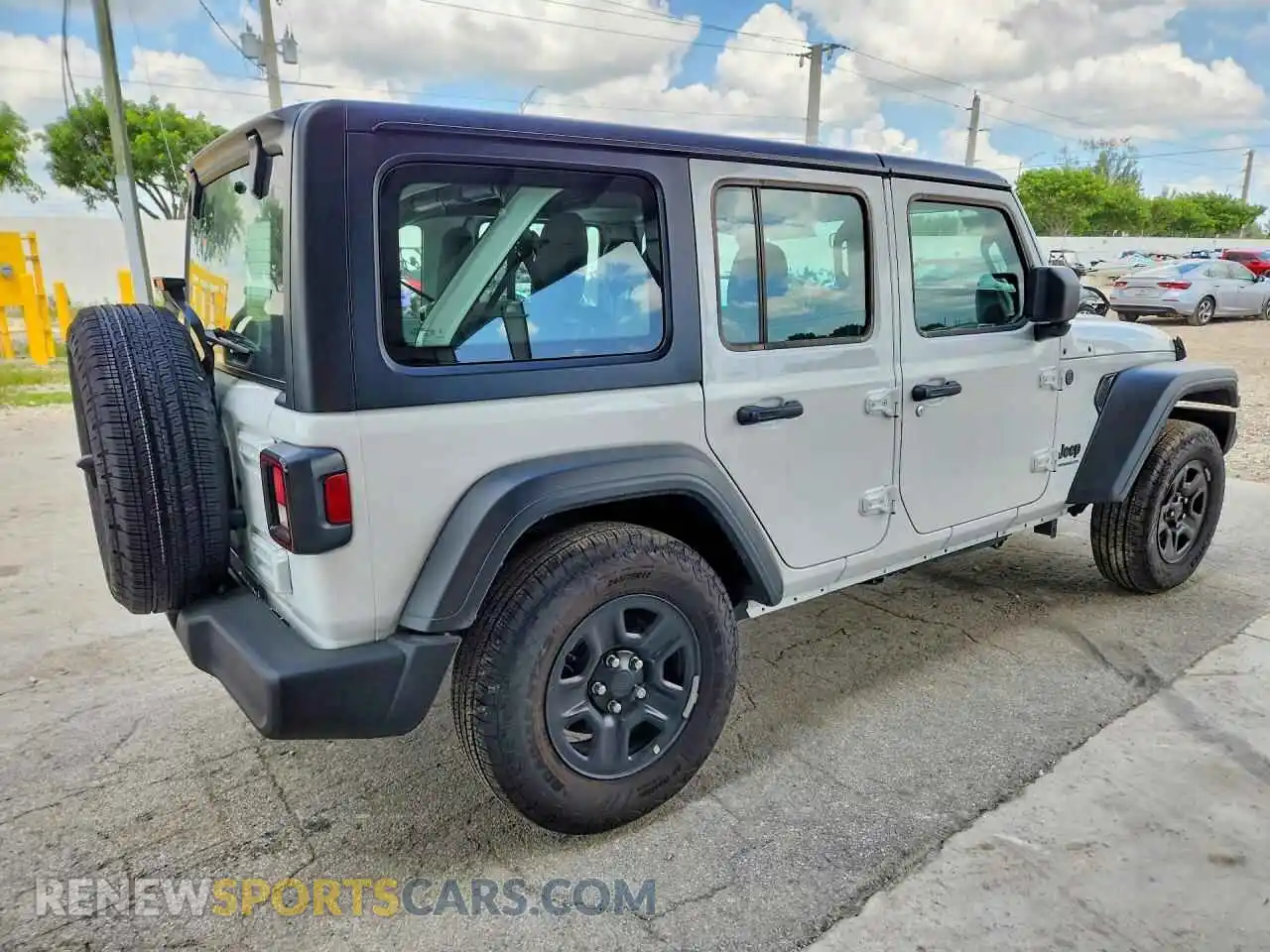 3 fotografías del automóvil dañado 1C4PJXDN7SW626042 JEEP WRANGLER 2025