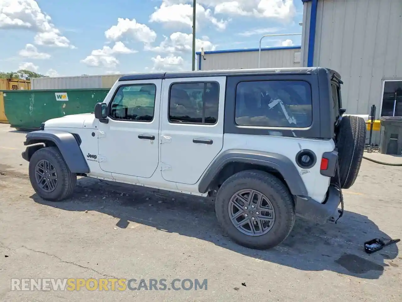 2 Photograph of a damaged car 1C4PJXDN8SW500157 JEEP WRANGLER 2025