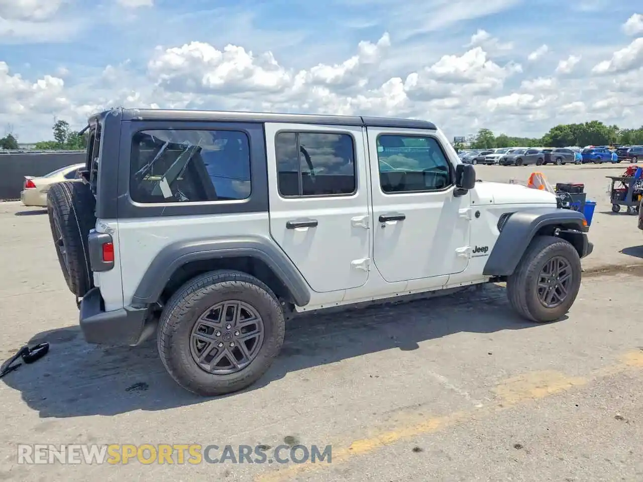 3 Photograph of a damaged car 1C4PJXDN8SW500157 JEEP WRANGLER 2025