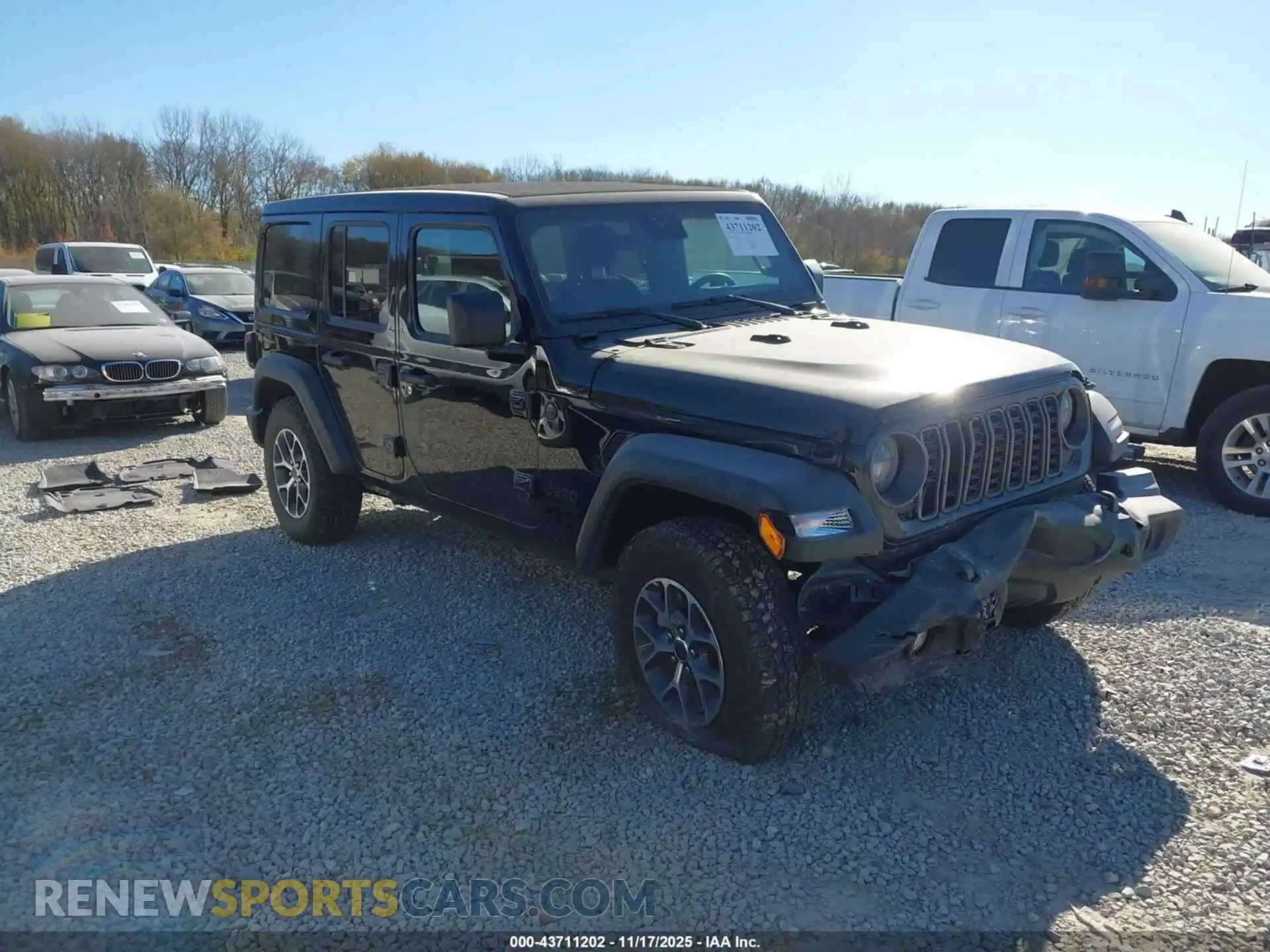 1 Photograph of a damaged car 1C4PJXDN8SW501891 JEEP WRANGLER 2025