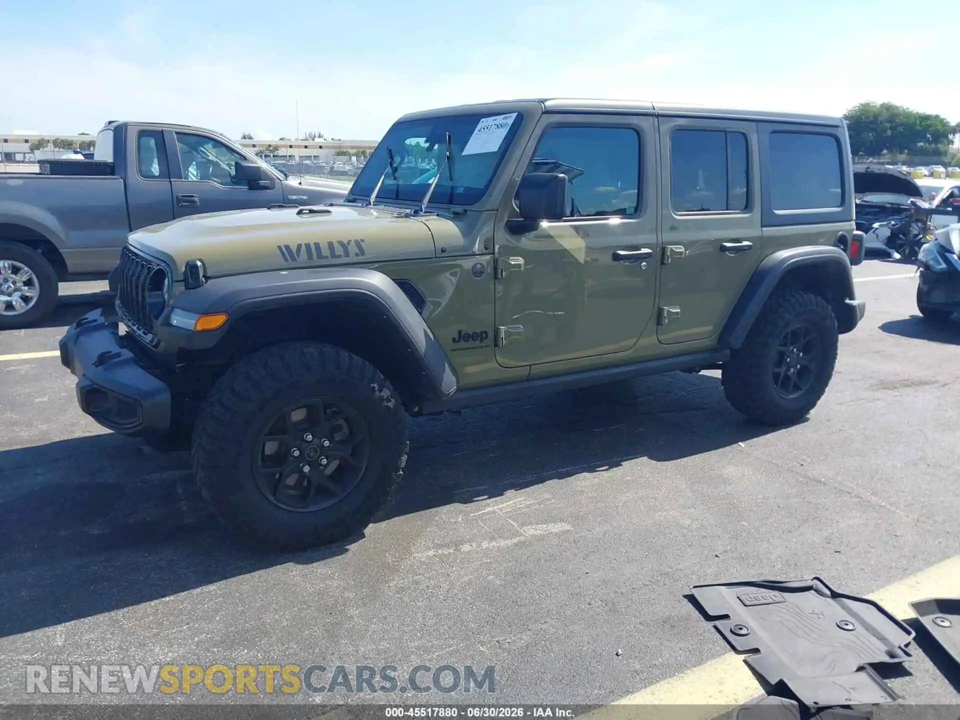 2 Photograph of a damaged car 1C4PJXDN8SW516570 JEEP WRANGLER 2025