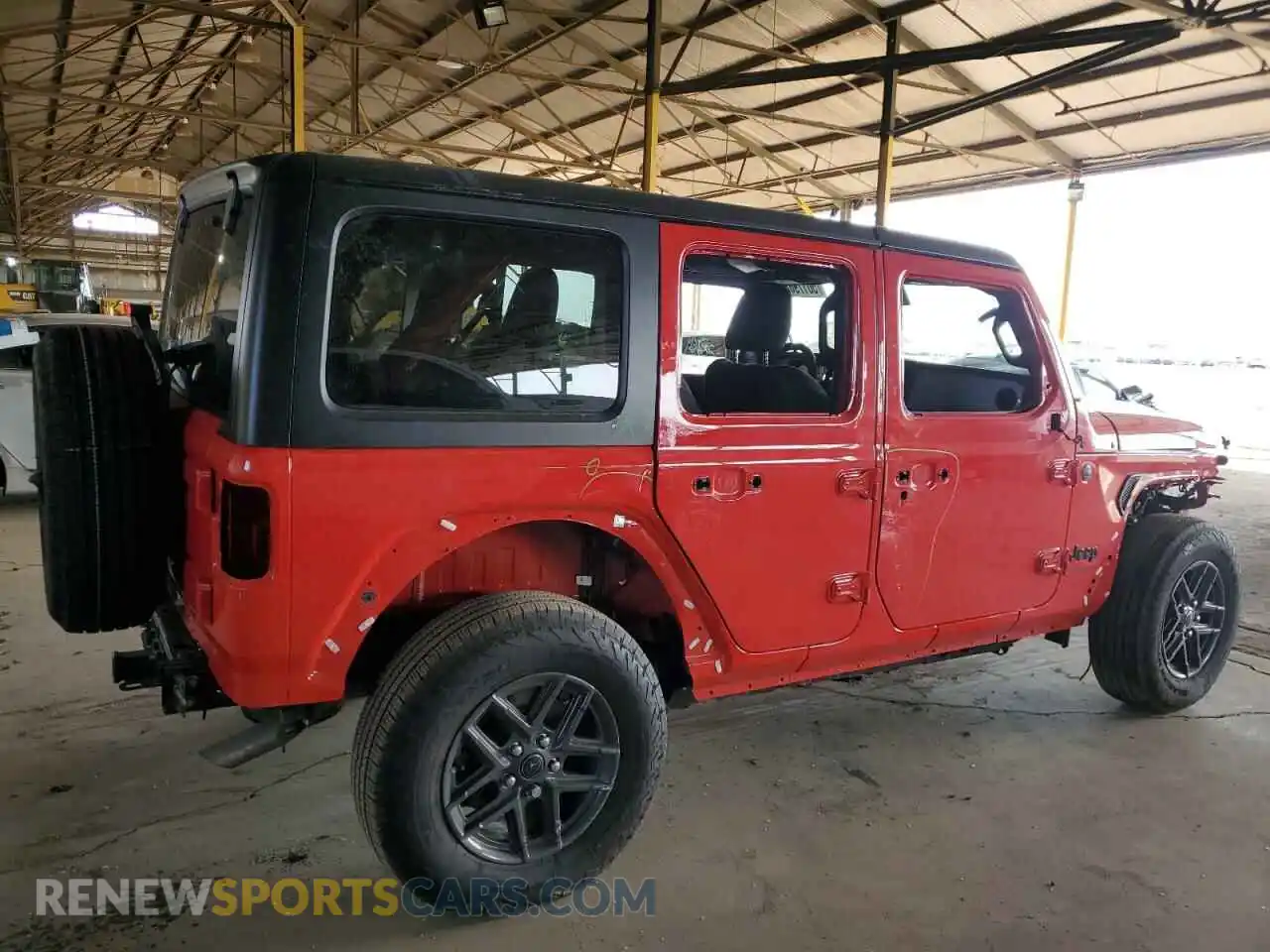 3 Photograph of a damaged car 1C4PJXDN8SW522112 JEEP WRANGLER 2025