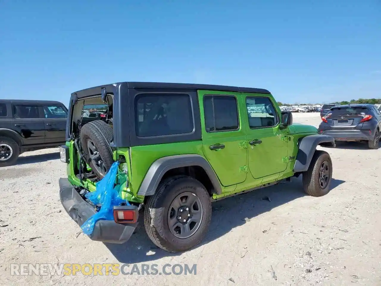3 Фотография поврежденного автомобиля 1C4PJXDN8SW551593 JEEP WRANGLER 2025