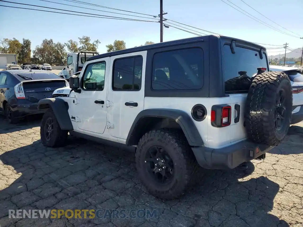2 Photograph of a damaged car 1C4PJXDN8SW597277 JEEP WRANGLER 2025