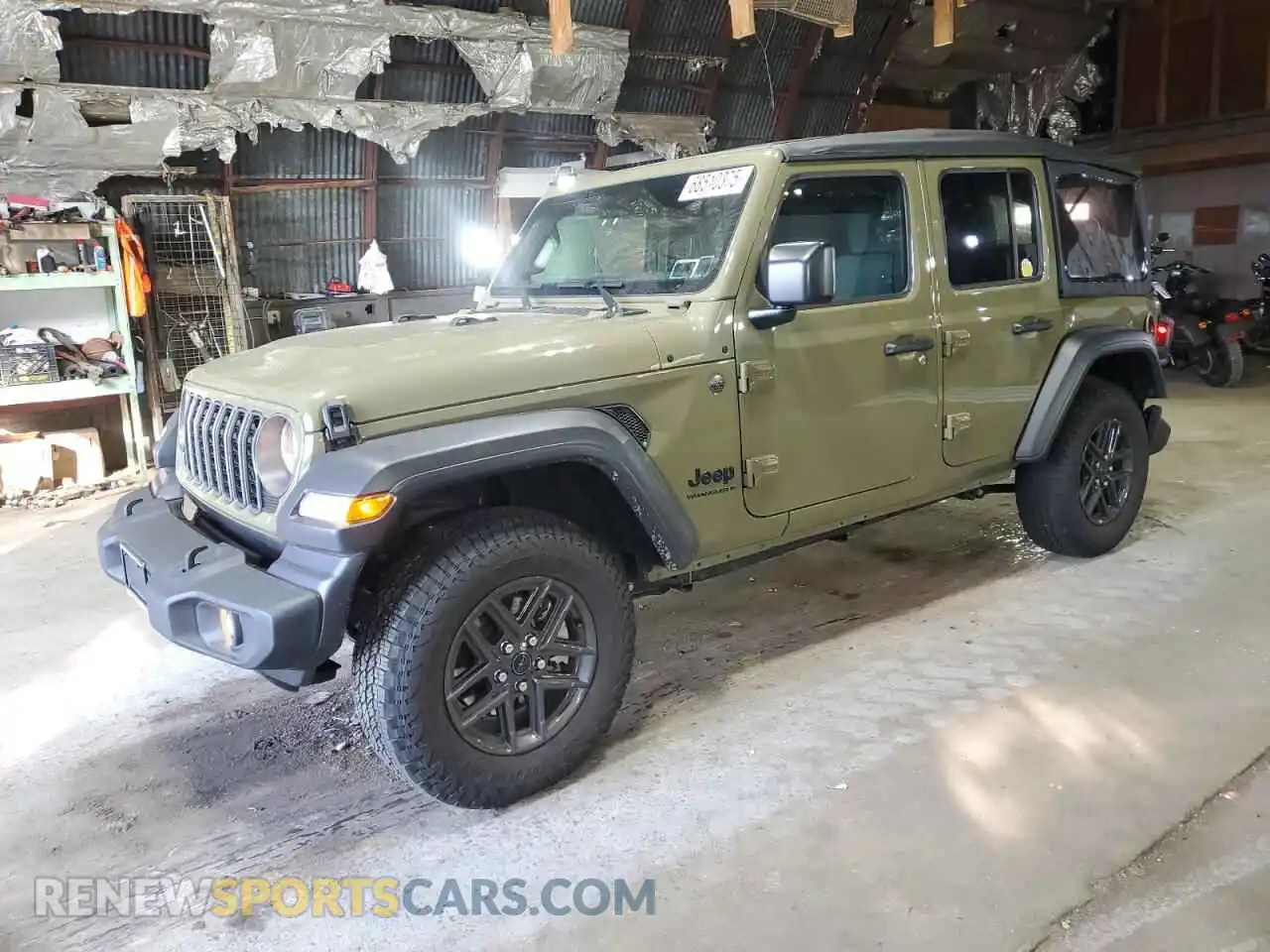 1 Photograph of a damaged car 1C4PJXDN9SW508655 JEEP WRANGLER 2025