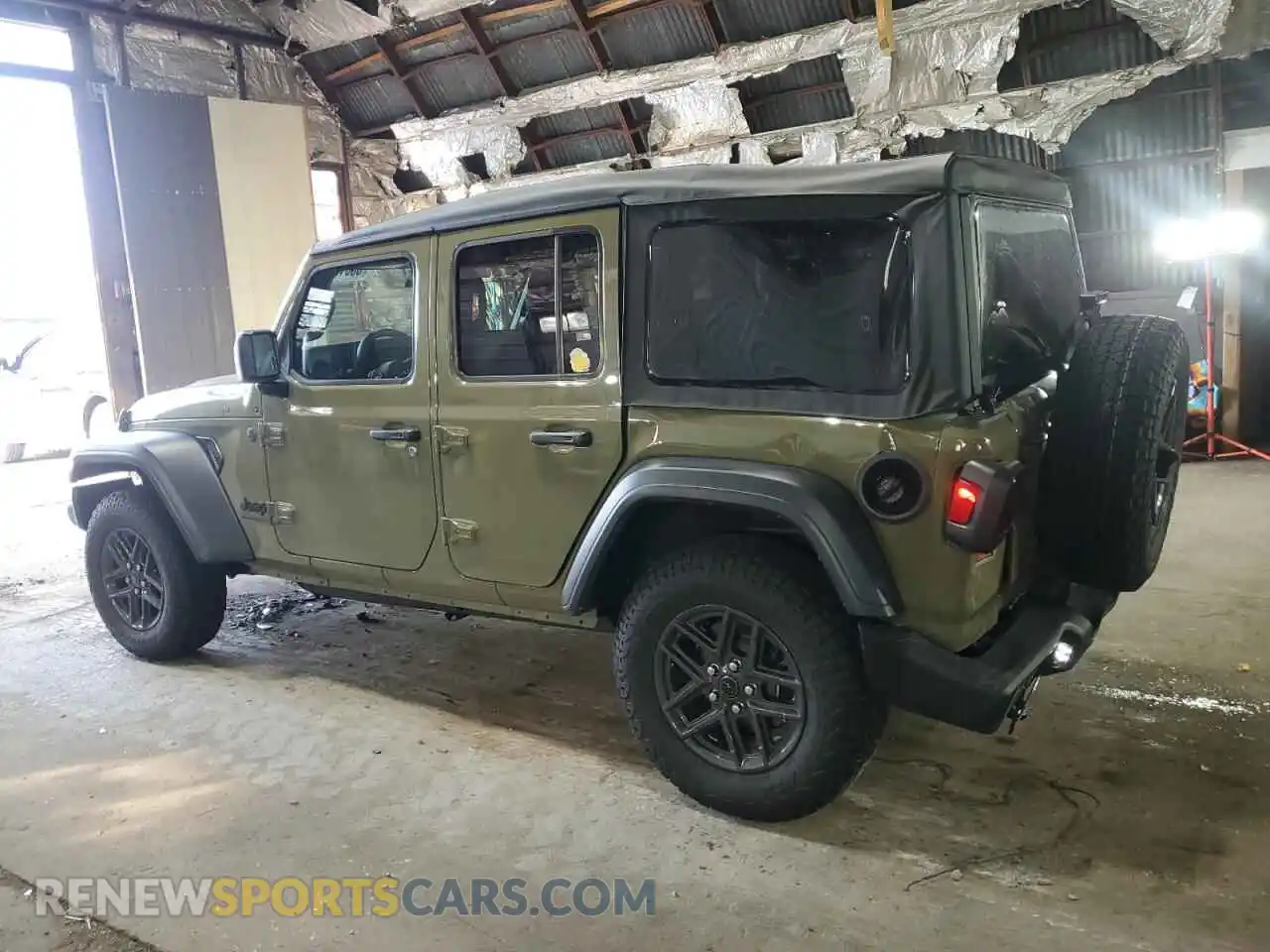 2 Photograph of a damaged car 1C4PJXDN9SW508655 JEEP WRANGLER 2025