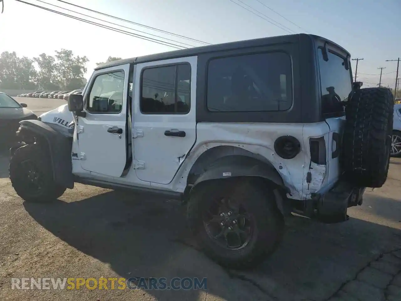 2 Photograph of a damaged car 1C4PJXDN9SW521938 JEEP WRANGLER 2025