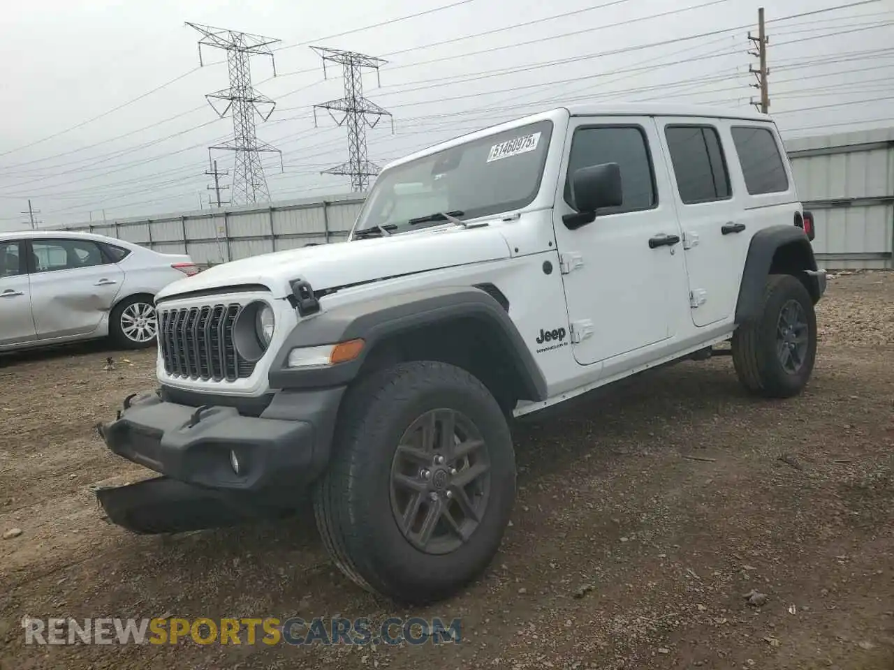 1 Photograph of a damaged car 1C4PJXDN9SW531241 JEEP WRANGLER 2025