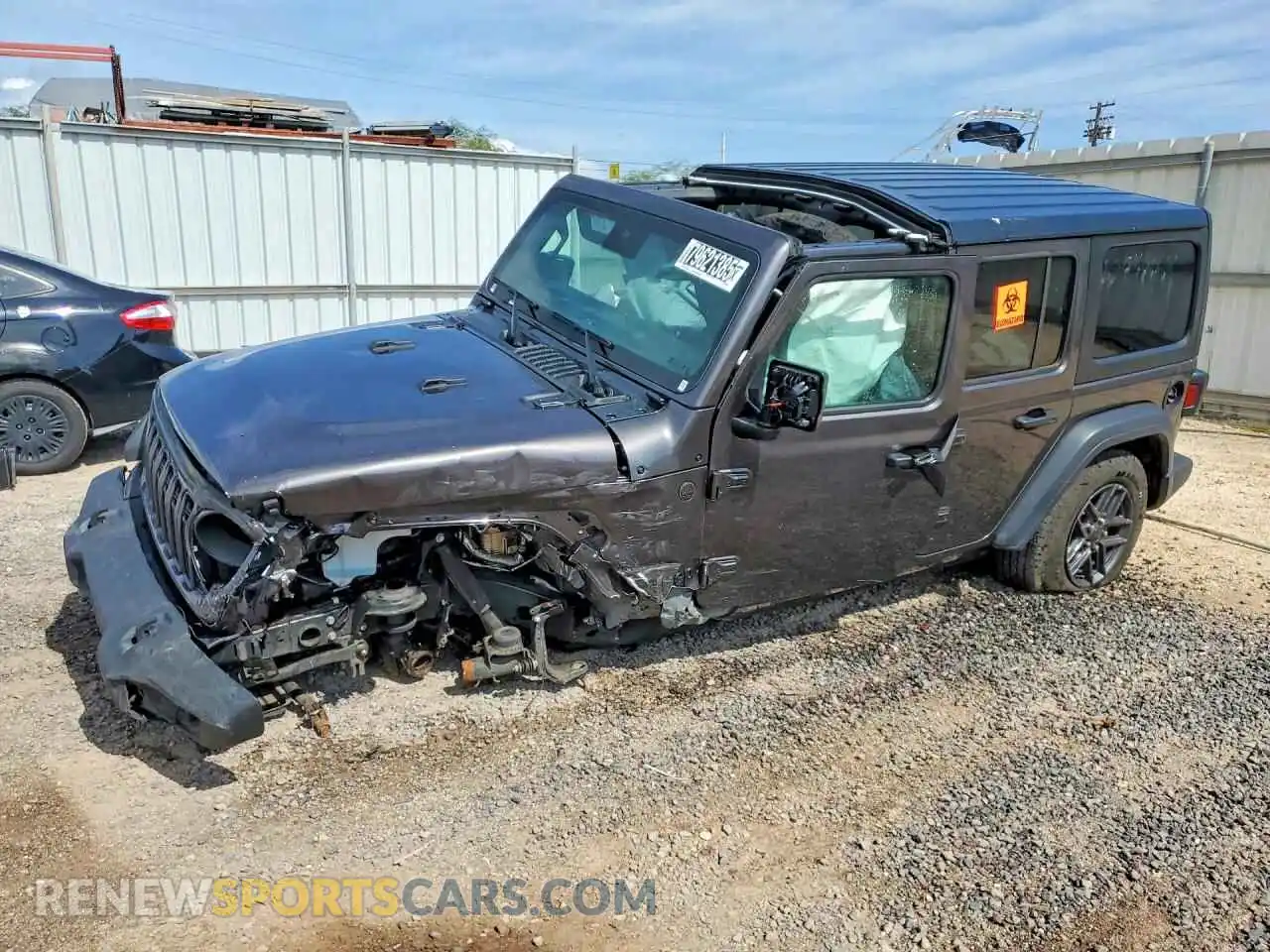 1 Photograph of a damaged car 1C4PJXDN9SW538593 JEEP WRANGLER 2025