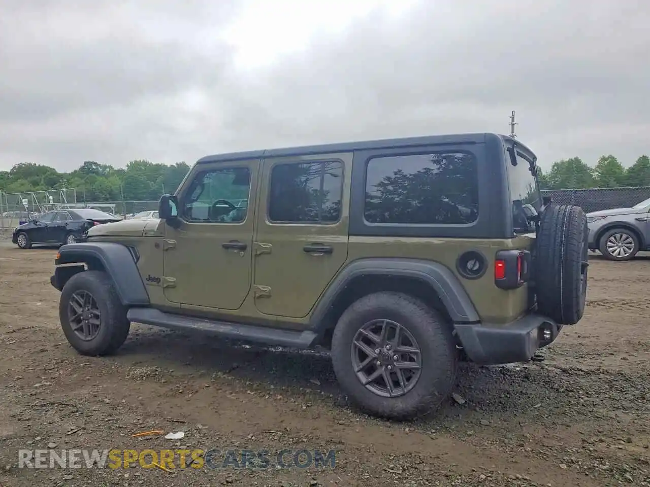 2 fotografías del automóvil dañado 1C4PJXDN9SW540523 JEEP WRANGLER 2025