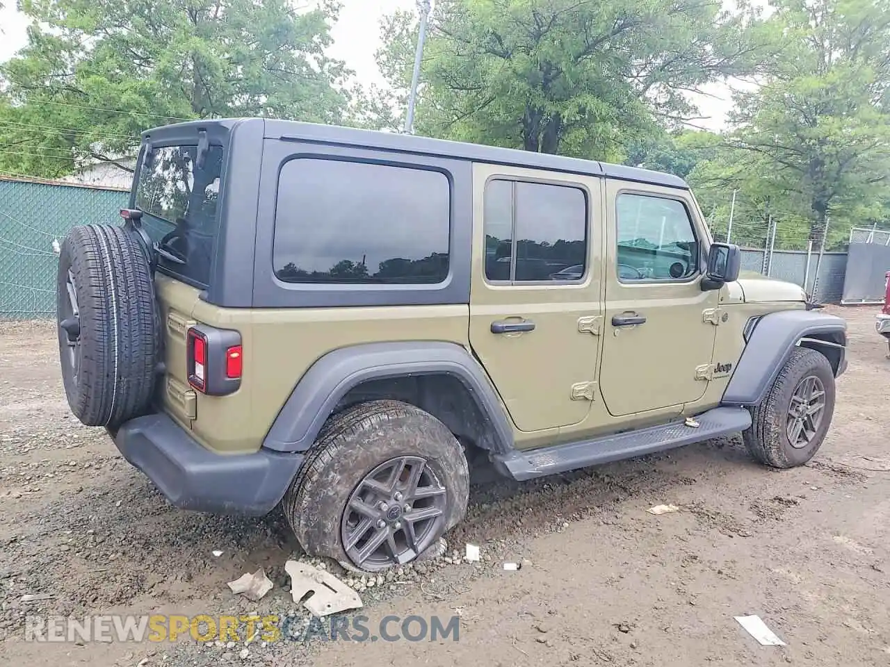 3 fotografías del automóvil dañado 1C4PJXDN9SW540523 JEEP WRANGLER 2025
