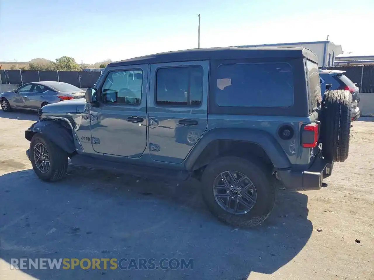 2 Photograph of a damaged car 1C4PJXDN9SW561159 JEEP WRANGLER 2025