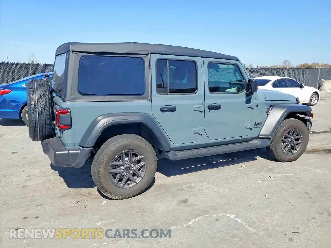 3 Photograph of a damaged car 1C4PJXDN9SW561159 JEEP WRANGLER 2025