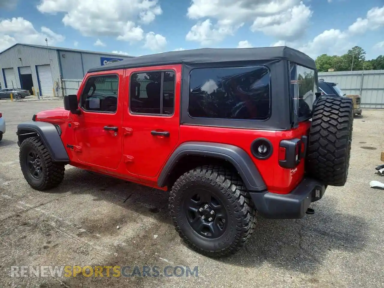 2 fotografías del automóvil dañado 1C4PJXDN9SW581217 JEEP WRANGLER 2025