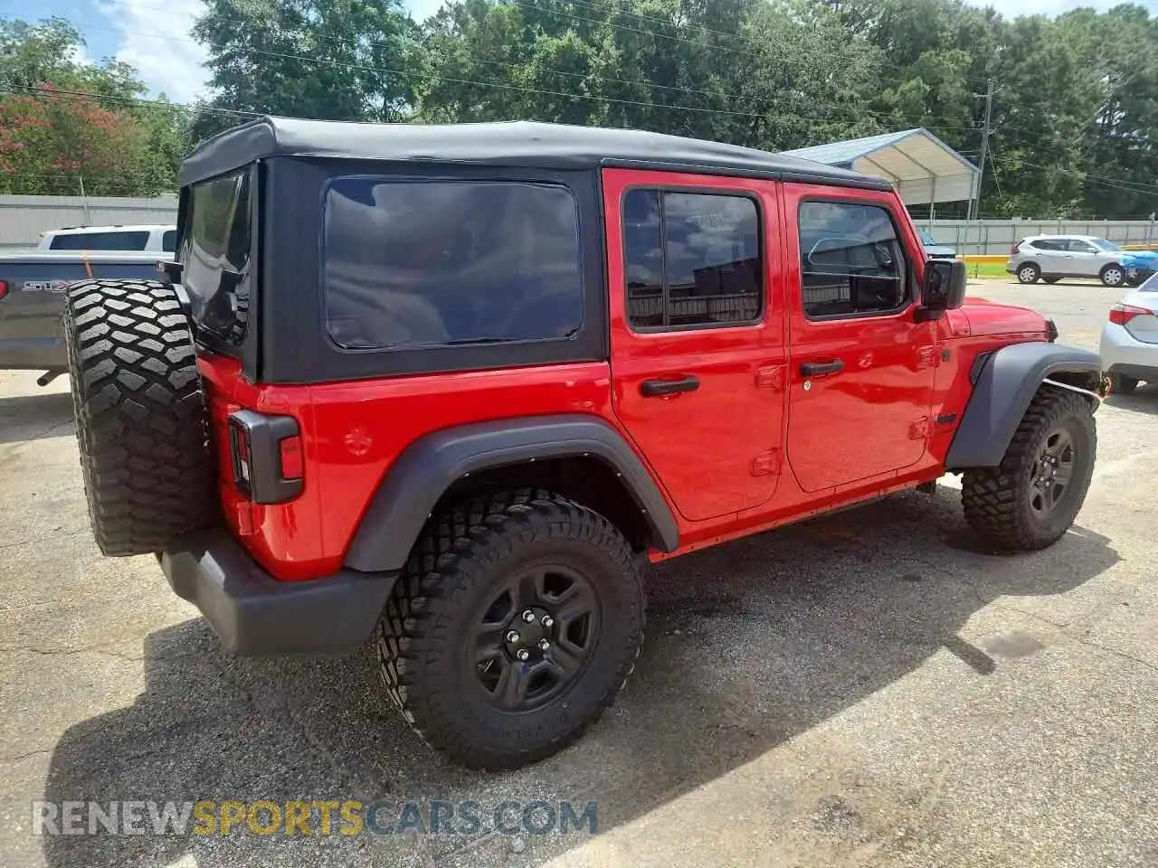 3 fotografías del automóvil dañado 1C4PJXDN9SW581217 JEEP WRANGLER 2025