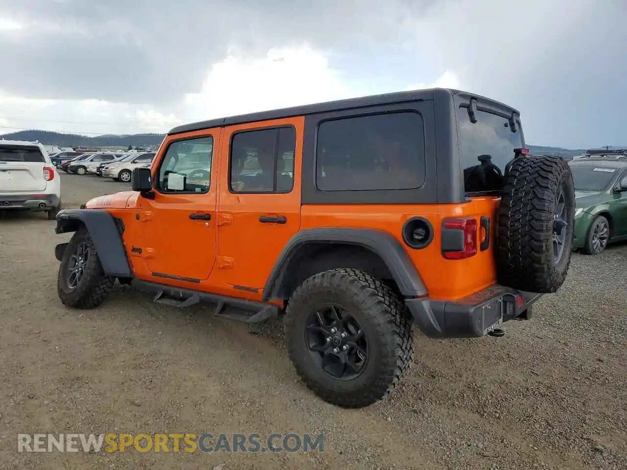 2 Photograph of a damaged car 1C4PJXDN9SW607279 JEEP WRANGLER 2025