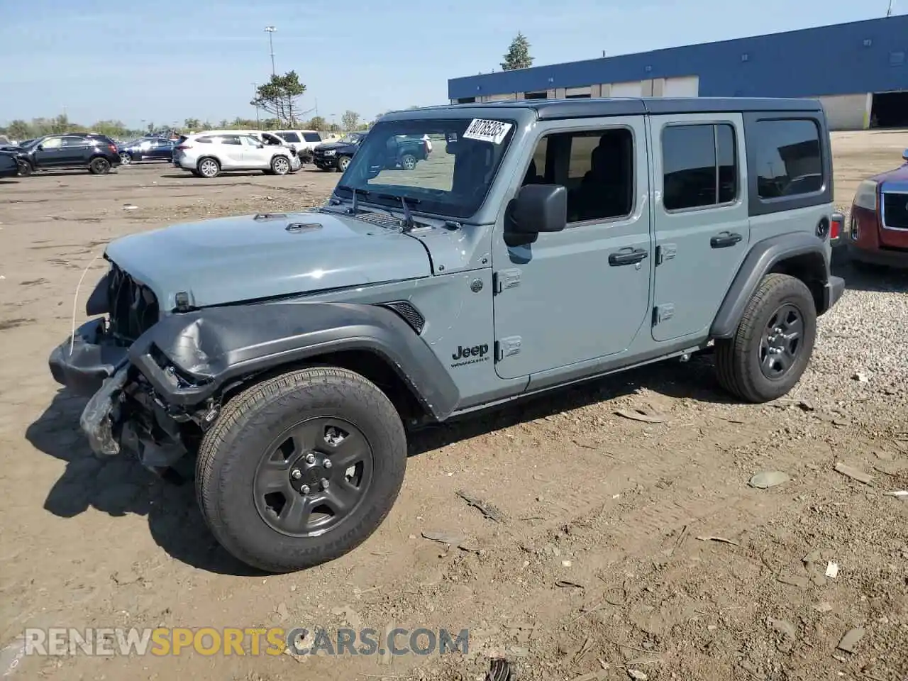 1 Photograph of a damaged car 1C4PJXDN9SW615382 JEEP WRANGLER 2025