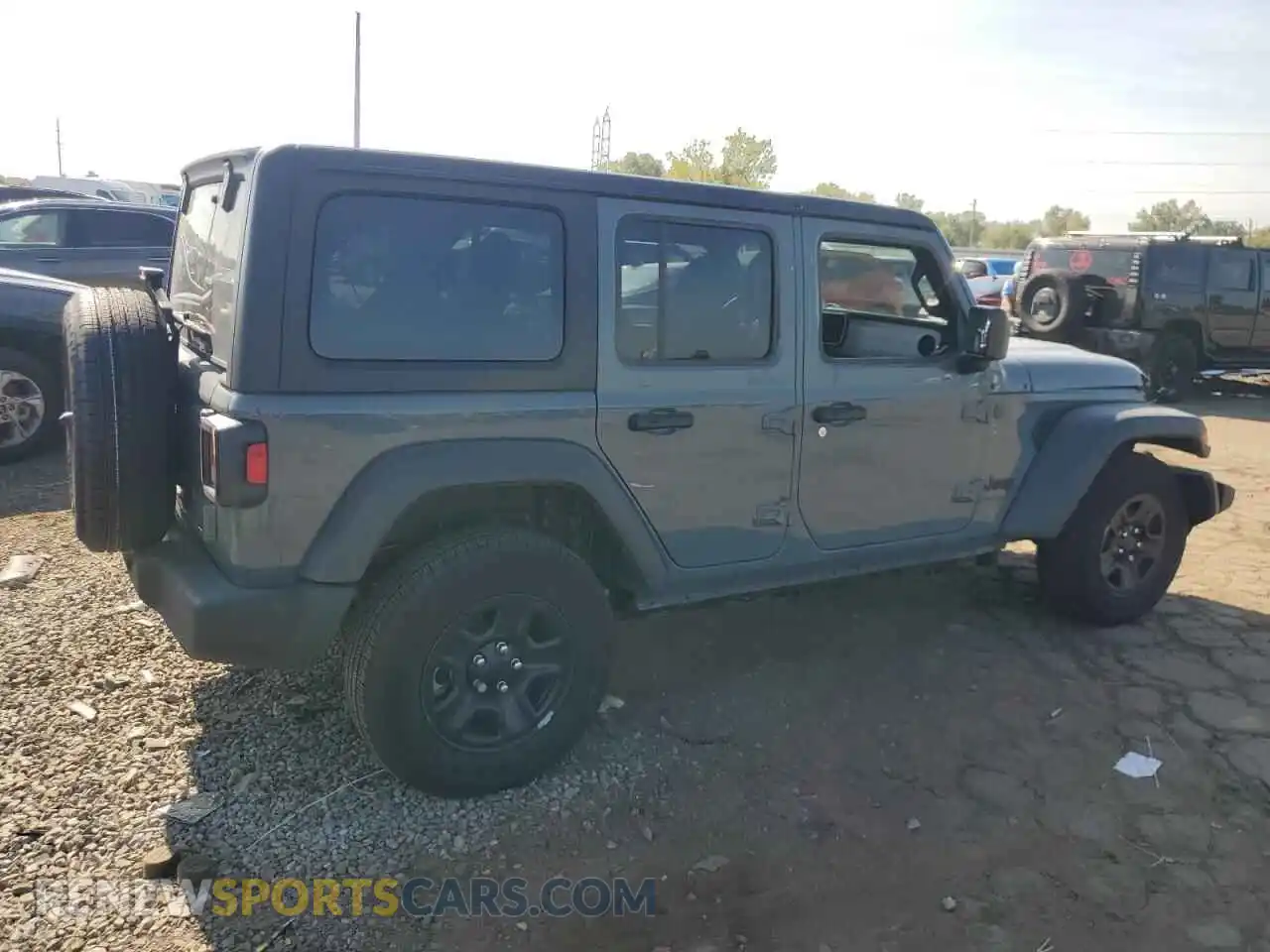 3 Photograph of a damaged car 1C4PJXDN9SW615382 JEEP WRANGLER 2025