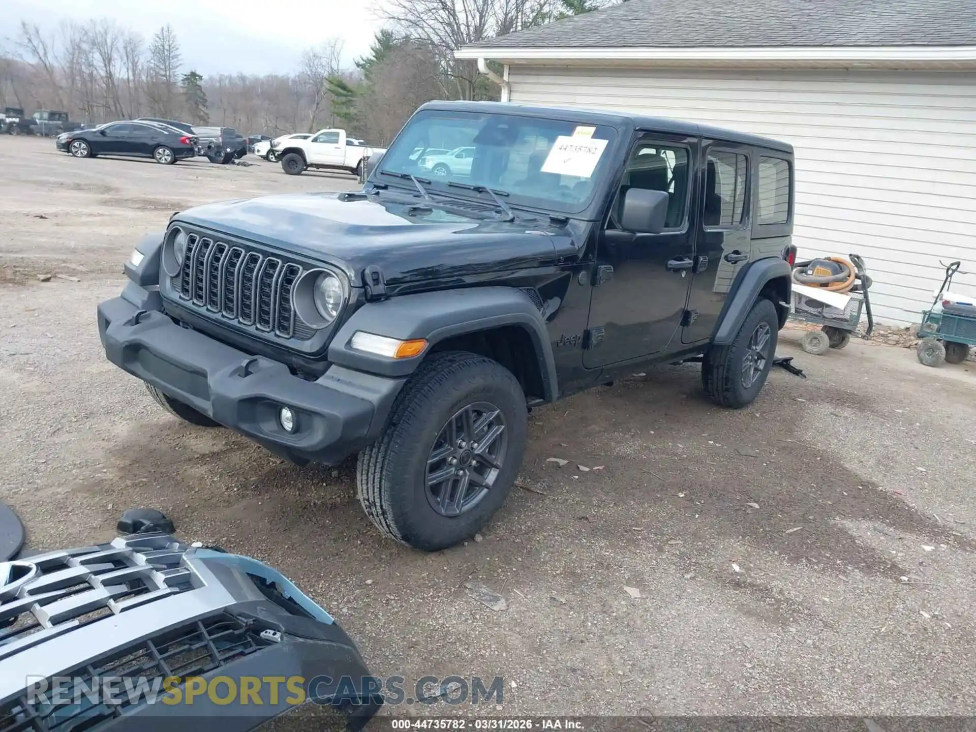 2 Photograph of a damaged car 1C4PJXDN9SW656952 JEEP WRANGLER 2025