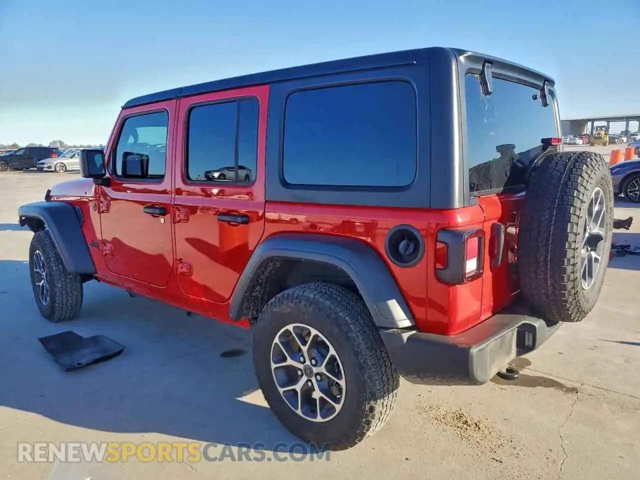 2 Photograph of a damaged car 1C4PJXDNXSW505473 JEEP WRANGLER 2025