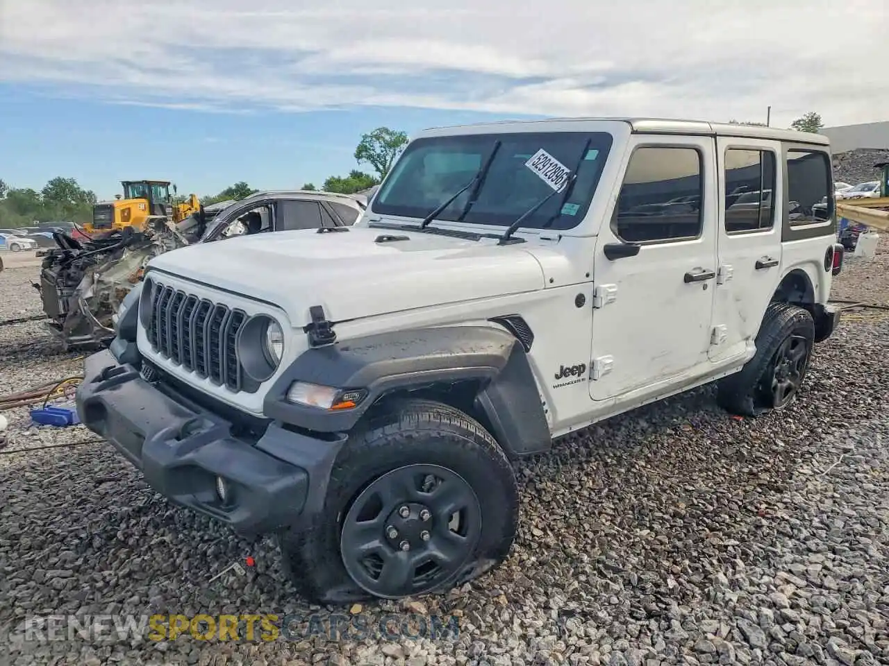 1 Photograph of a damaged car 1C4PJXDNXSW509183 JEEP WRANGLER 2025