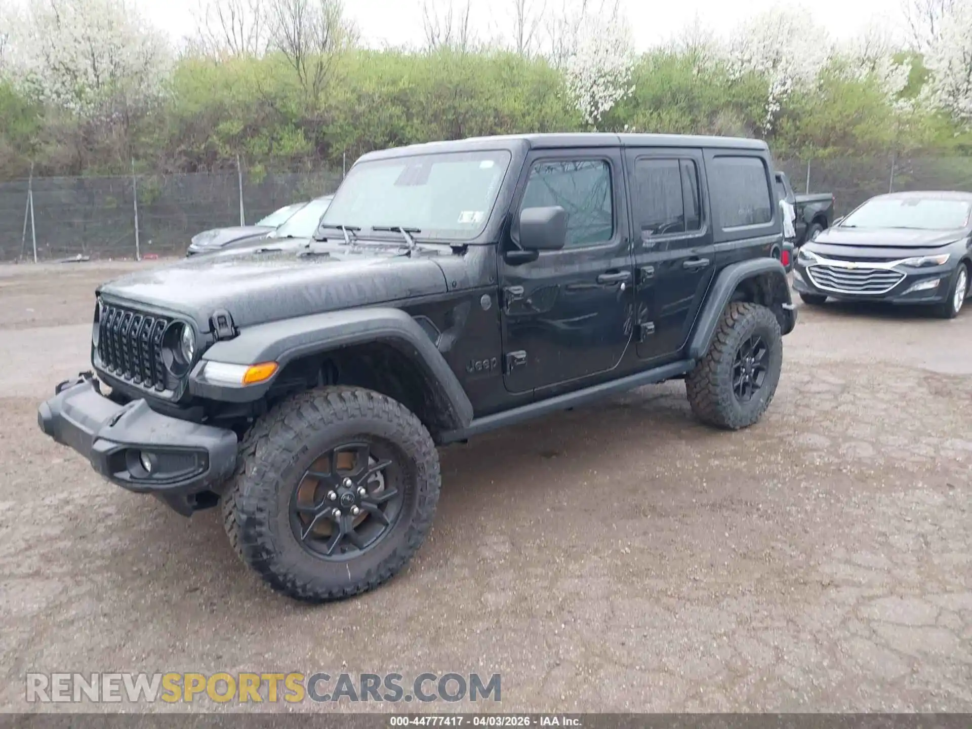 2 Photograph of a damaged car 1C4PJXDNXSW591898 JEEP WRANGLER 2025