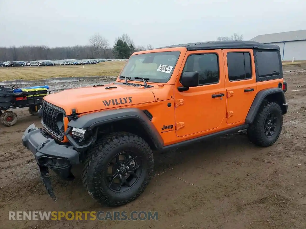 1 Photograph of a damaged car 1C4PJXDNXSW593151 JEEP WRANGLER 2025