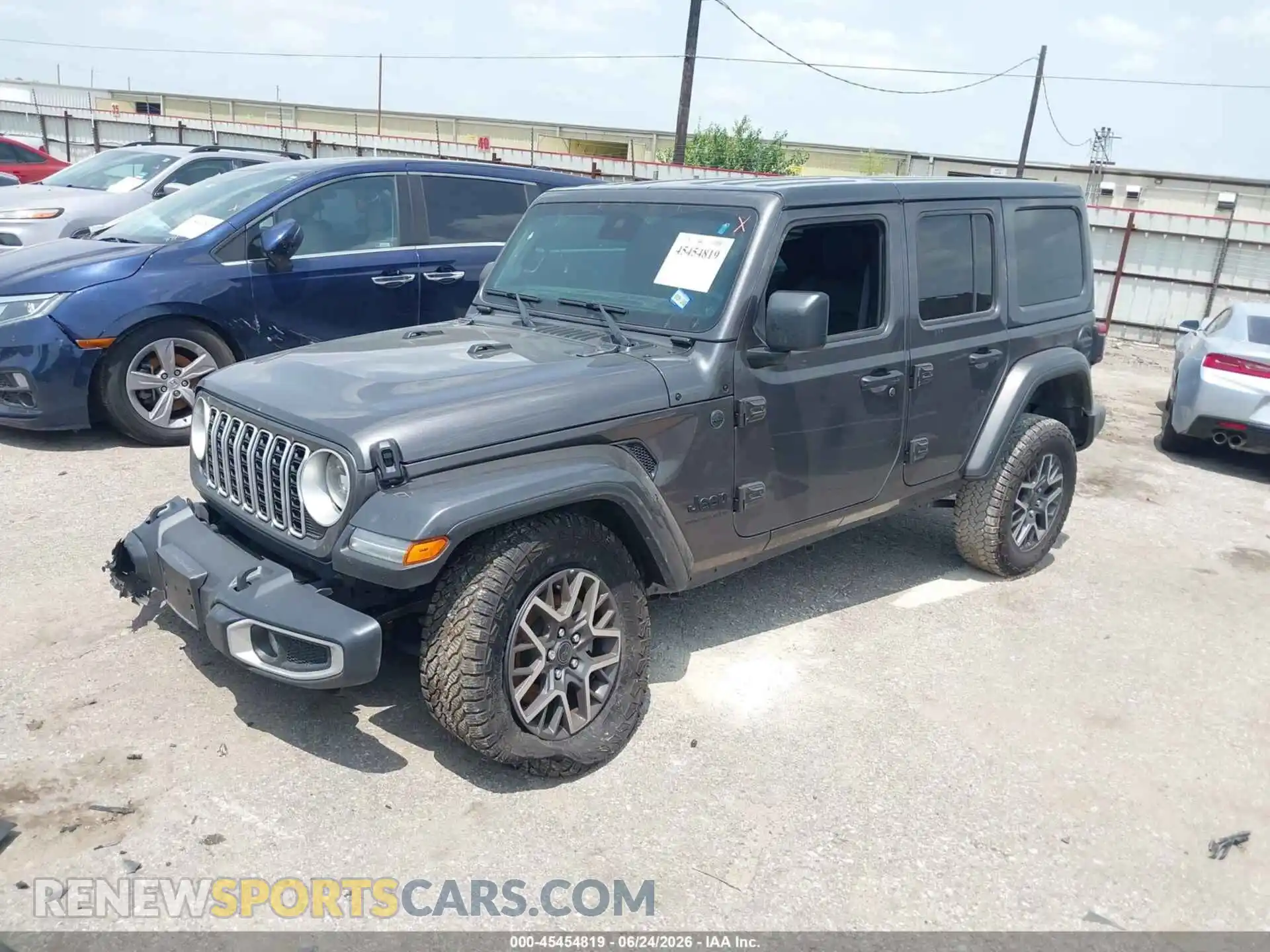 2 fotografías del automóvil dañado 1C4PJXEG2SW567949 JEEP WRANGLER 2025