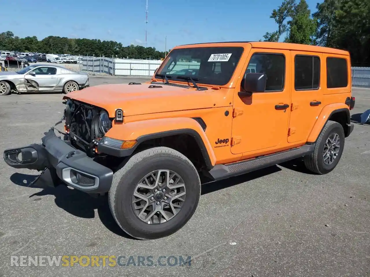 1 Photograph of a damaged car 1C4PJXEG7SW593558 JEEP WRANGLER 2025