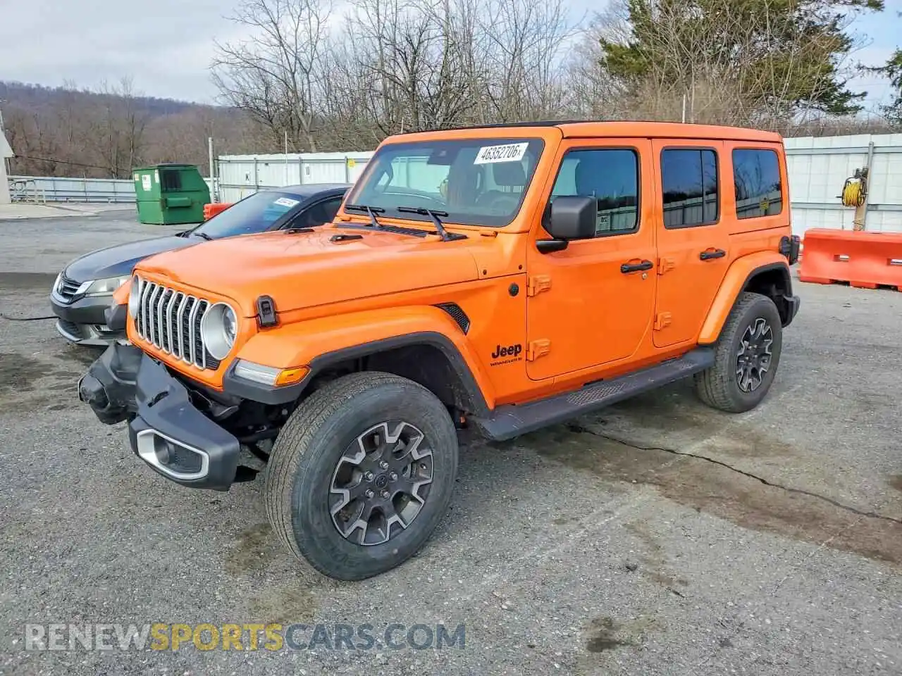 1 Photograph of a damaged car 1C4PJXEG9SW593321 JEEP WRANGLER 2025