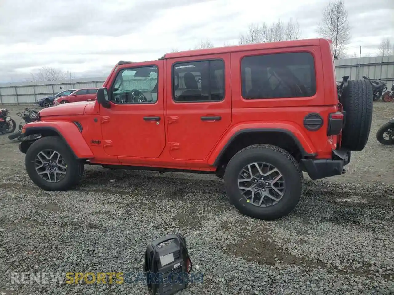 2 fotografías del automóvil dañado 1C4PJXEN0SW506260 JEEP WRANGLER 2025