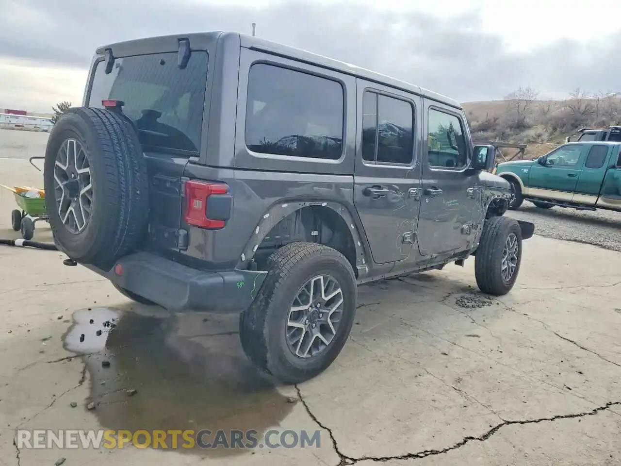 3 Photograph of a damaged car 1C4PJXEN0SW573554 JEEP WRANGLER 2025